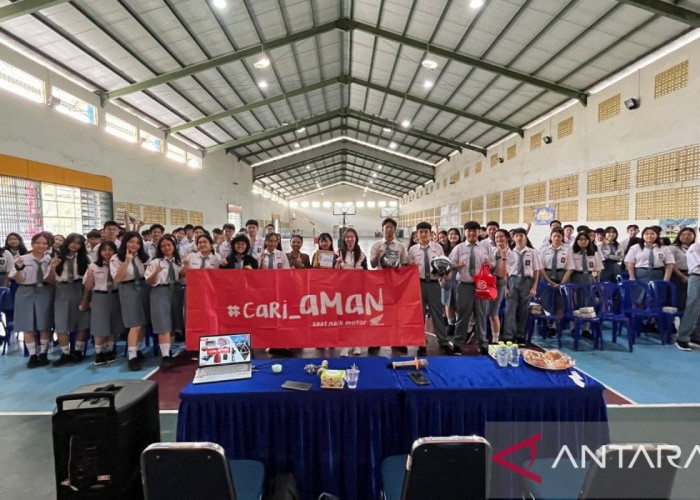 AHM dan Honda Babel Edukasi di SMA Santo Yosef