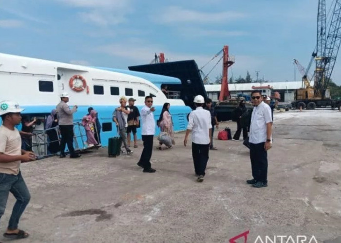 Penumpang Angkutan Laut Babel Naik