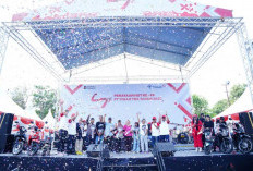 Siti Hajar Terima Hadiah Motor HUT ke-49 PT Timah