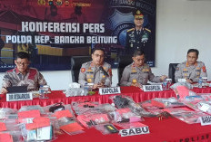 Januari 2026 Polda Babel Ungkap 78 Kasus Narkoba