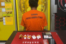Simpan 7 Paket Sabu, Pemuda Asal Lahat Ditangkap Polisi