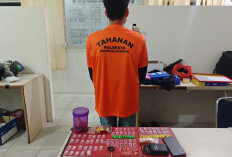 Mahasiswa Simpan Sabu 14 Gram dan Alat Hisap