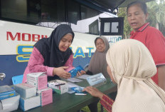 Mobil Sehat PT Timah Hadir dalam Operasi Pasar Babar