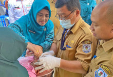 PIN Polio Dimulai, Pemkab Basel Target Imunisasi 25.976 Anak