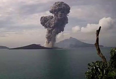 Awas!! Status Anak Krakatau Banten Naik Level Siaga III