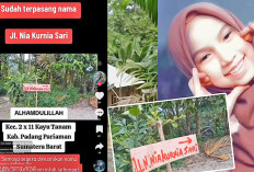 Jalan Pelintasan Gadis Pedagang Gorengan Padang Pariaman, Jadi Nama Jalan: Nia Kurnia Sari