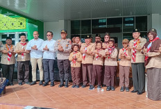 Kakanwil Kemenag Babel Lepas130 Peserta MI se Pulau Bangka Dalam SCAMP 2025