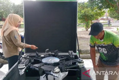 DPPP Basel Serahkan Bantuan Tiga Unit Drone Pertanian