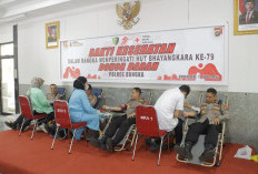 Donor Darah Massal Polres Bangka, 27 Kantong Darah Dikumpulkan 