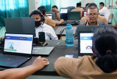 Kantor Bahasa Babel Dampingi Guru SMKN 1 Toboali Jalani UKBI Adaptif Merdeka