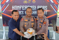 Polres Bangka Barat Gagalkan Peredaran 1 Kg Sabu