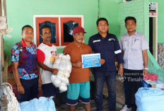 Nelayan Terima Bantuan Alat Tangkap dari PT Timah