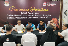 Bakal Calon Baru Satu, KPU Bangka Perpanjang Masa Pendaftaran Peserta Pilkada Serentak 2024