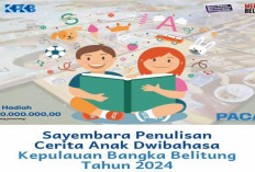 Kantor Bahasa Babel Gelar Seyembara Penulisan Cerita Anak Dwibahasa, Hadiahnya Rp 140 Juta, Ini Syaratnya!