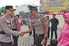 46 Personel Polresta Naik Pangkat