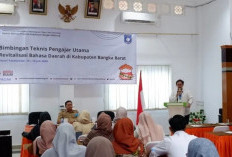 Kantor Bahasa Babel Gelar Bimtek Bagi Guru Pengajar Utama Revitalisasi Bahasa Daerah di Bangka Barat