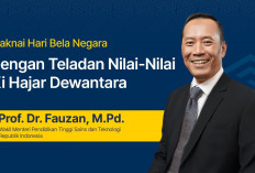 Wamen Pendidikan Tinggi Fuzan Ajak Mahasiswa Teladani 3 Nilai Penting dari Ki Hajar Dewantara