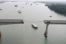 Kesalahan Kru Picu Tabrakan Kapal-Jembatan di Guangzhou