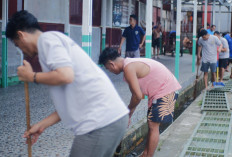 Lapas Narkotika Bersih-bersih Lingkungan