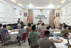 Buka Puasa Bersama Wartawan, Kapolres Basel : Jadikan Media Sebagai Instrumen Evaluasi Kinerja