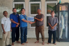 PT Timah Bantu Perbaikan Masjid Al Muhajirin Nelayan 1 