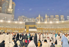 Jelang Armuzna, Jutaan CJH Sudah di Mekkah, Masjidil Haram Penuh Sesak