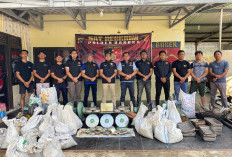 1,2 Ton Balok Timah Ilegal Diamankan dari Lokasi Peleburan