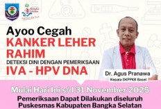 Dinkes Basel Ajak Wanita Cek IVA - HPV DNA Gratis