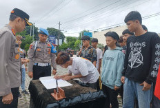 10 Geng Motor Deklarasi Bubarkan Diri di Polresta  Kapolresta: Jangan Kembali Lagi, Tinggalkan Geng Motor!