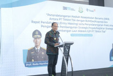 Pemda se-Babel - PT Timah Tandatangani MoU Kemitraan Tambang