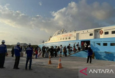 KSOP Belitung Awasi Pemudik Transit di Pelabuhan Penyeberangan