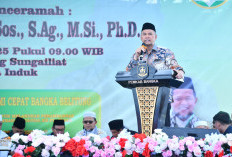 Tabligh Akbar Ust. Das'at Latief di Bangka, Isniani : Ikhtiar Batiniah Membangkitkan Ekonomi