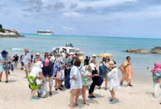 Kapal Pesiar Ponant Cruise Singgah di Parai Beach Resort and Spa Bangka 