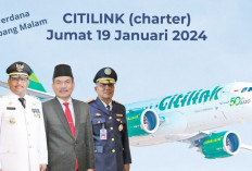 Pemprov Dukung Penerbangan Charter Malam Maskapai Citilink di Belitung