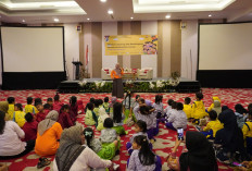 Kantor Bahasa Babel Mendongeng Bersama 95 Anak TK Pangkalpinang