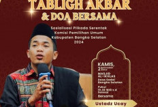 Jelang Pilkada KPU Basel Tabligh Akbar & Do'a Bersama