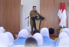 Bupati Fery Insani Lepas Mahasiswa Keperawatan UBB Praktik Lapangan