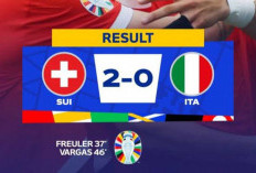 Italia Keok 0-2 dari Swiss,  Spalletti: Kalah Tempo dan Kurang Tajam  