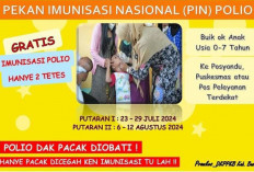 Cegah Polio, Kadinkes Basel Ajak Masyarakat Imunisasi Anak