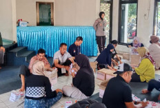 Selama Pelipatan Surat Suara Polres Bangka Lakukan Pengamanan