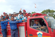 550 Anak TK Bermain Bersama Tim Damkar