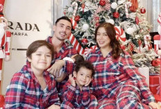 Jessica Iskandar Bahagia Rayakan Natal