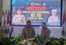 Ditlantas Polda Babel Gelar Syukuran
