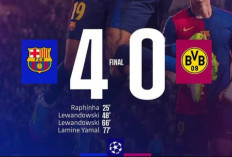 Liga Champions: Barcelona Gasak Dortmund dengan 4 Gol Tanpa Balas