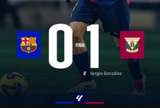 Duh, Barcelona Tumbang 0-1 dari Leganes