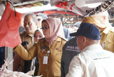 Kendalikan Inflasi Jelang Nataru, Pj Wali Kota Pangkalpinang Lusje Cek Stok Sembako