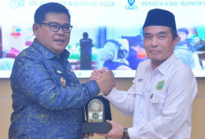 PJ Bupati Haris Terima 46 Mahasiswa KKN Unmuh Babel