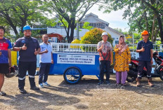 Bank Sampah Terima Motor Sampah dari PT Timah