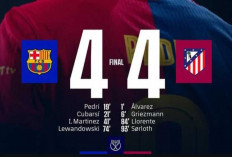 Piala Raja: Barcelona dan Atletico Madrid Petik Hasil Imbang 4-4