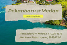 1 Juni Besok, Super Air Jet Terbang Pekanbaru dan Kualanamu
